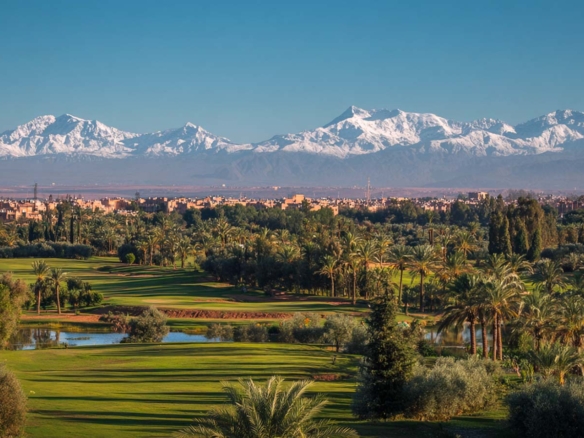 louer villa vue atlas Marrakech