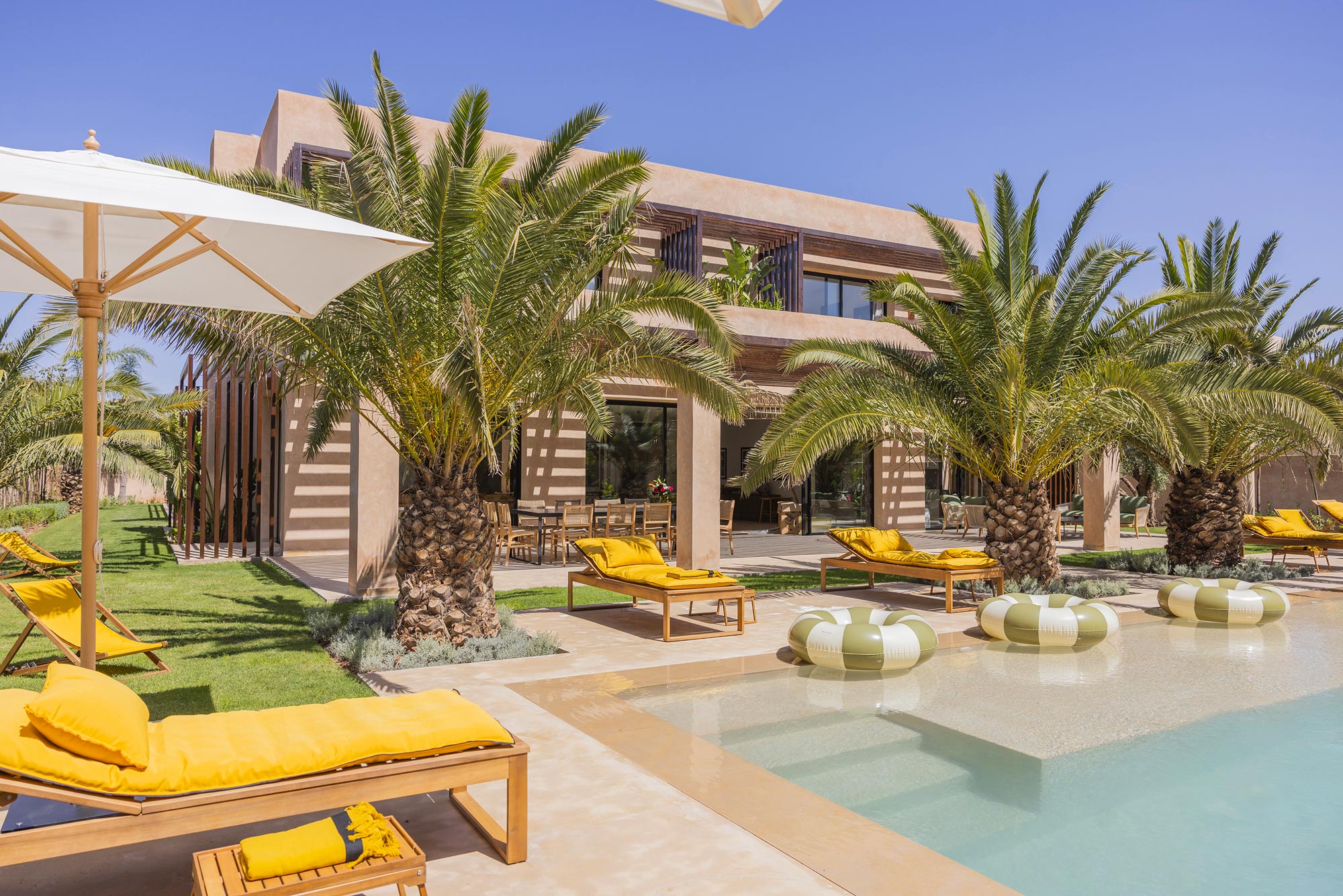 Villa Almaz : Location villa 6 suites avec piscine à Amelkis, Marrakech